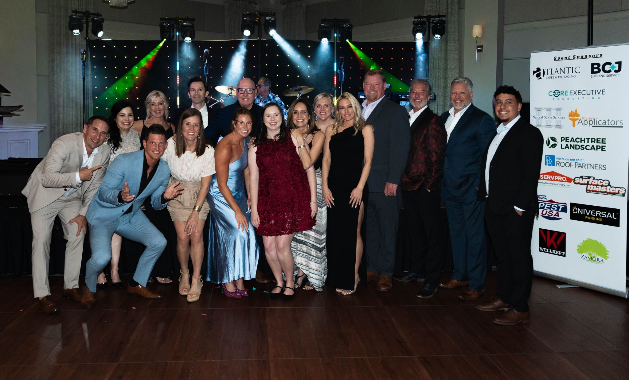 Core Executive Recruiting team at an industry event